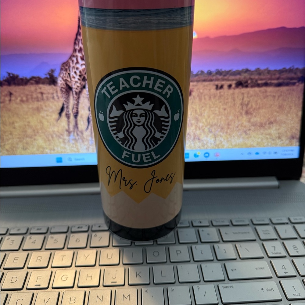 Starbucks Teacher Fuel Tumbler